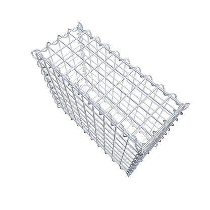 Gabion 50 cm x 40 cm x 20 cm (L x H x D), mesh size 5 cm x 5 cm, spiral