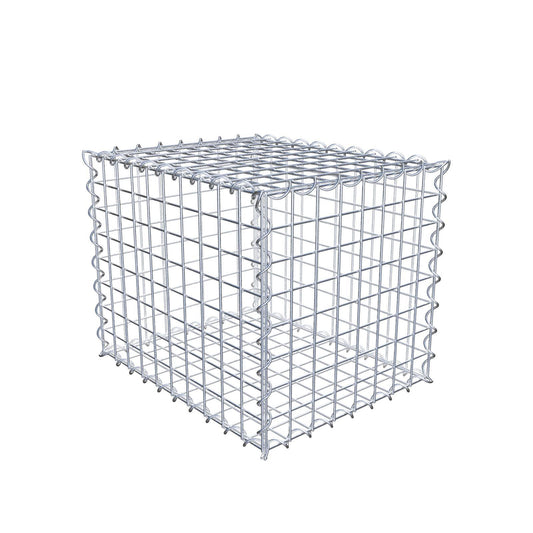 Gabion 50 cm x 40 cm x 40 cm (L x H x P), mailles 5 cm x 5 cm, spirale