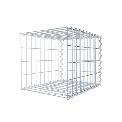 Gabião tipo 2 50 cm x 40 cm x 40 cm (C x A x P), malhagem 5 cm x 10 cm, espiral