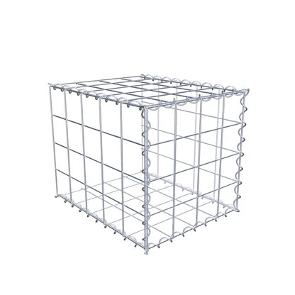 Gavión adicional tipo 2 50 cm x 40 cm x 40 cm (L x A x P), malla 10 cm x 10 cm, en espiral