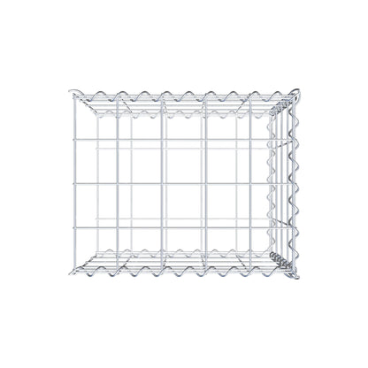 Gavión adicional tipo 2 50 cm x 40 cm x 40 cm (L x A x P), malla 10 cm x 10 cm, en espiral