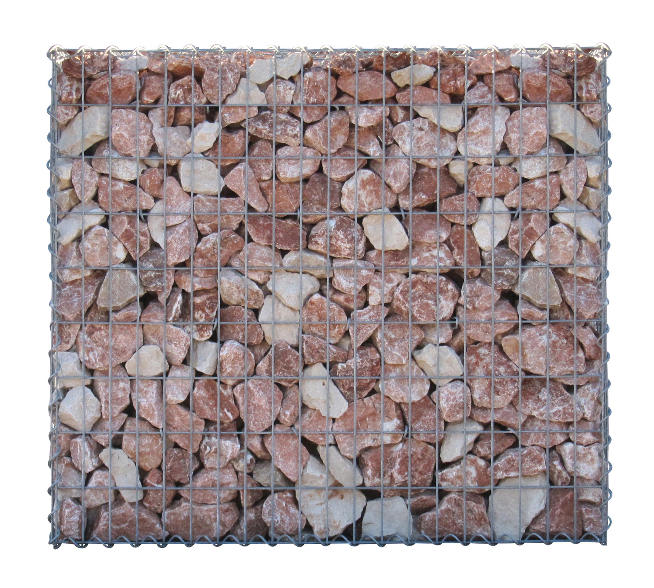 Gabion 100 cm x 90 cm x 30 cm (L x H x D), maskestørrelse 5 cm x 10 cm, spiral