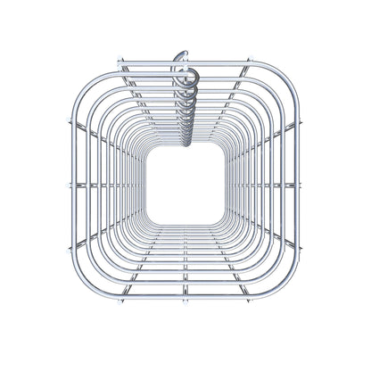 Gabionsøjle 17 x 17 cm, MW 5 x 5 cm kvadratisk