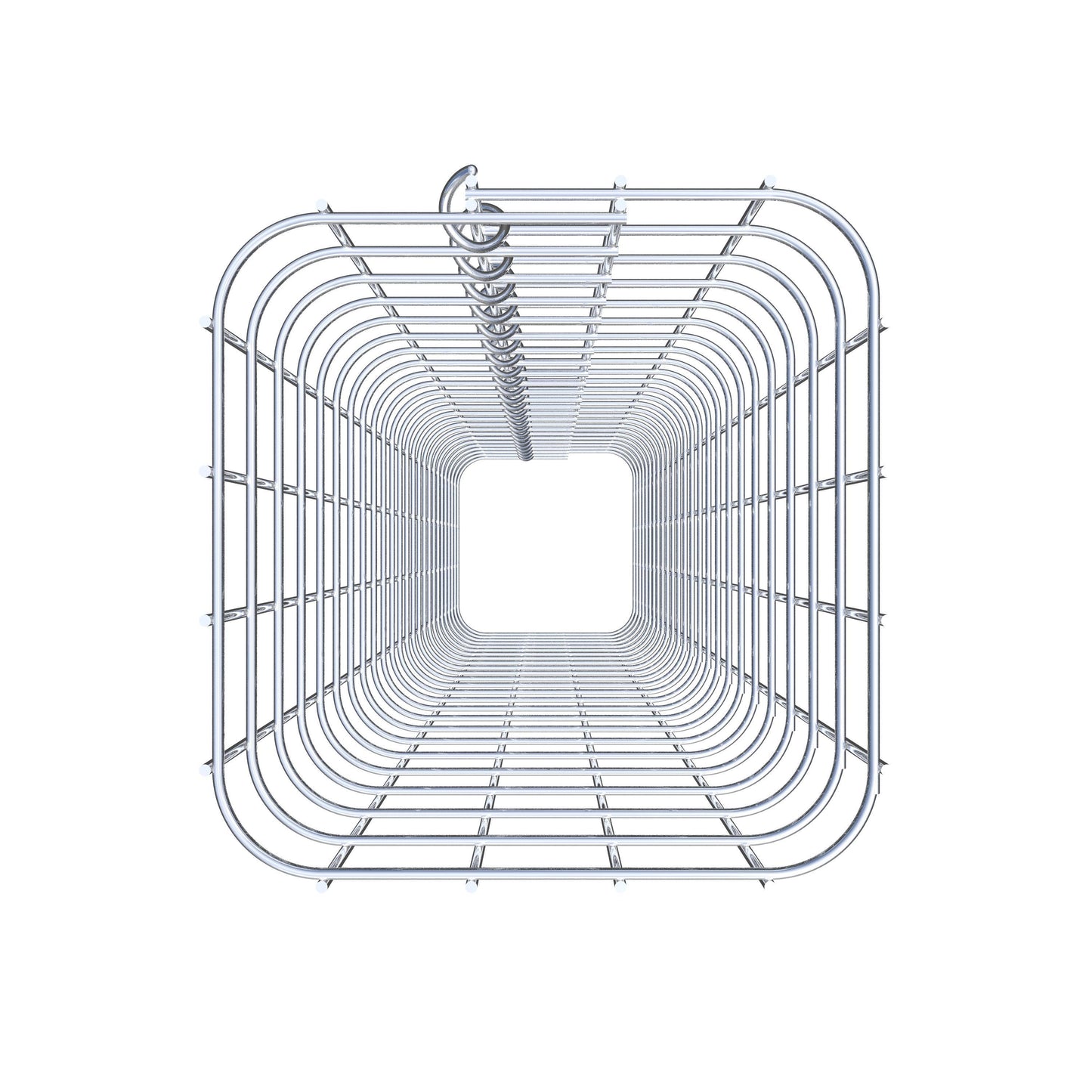 Schanskorf kolom 22 x 22 cm MW 5 x 5 cm vierkant