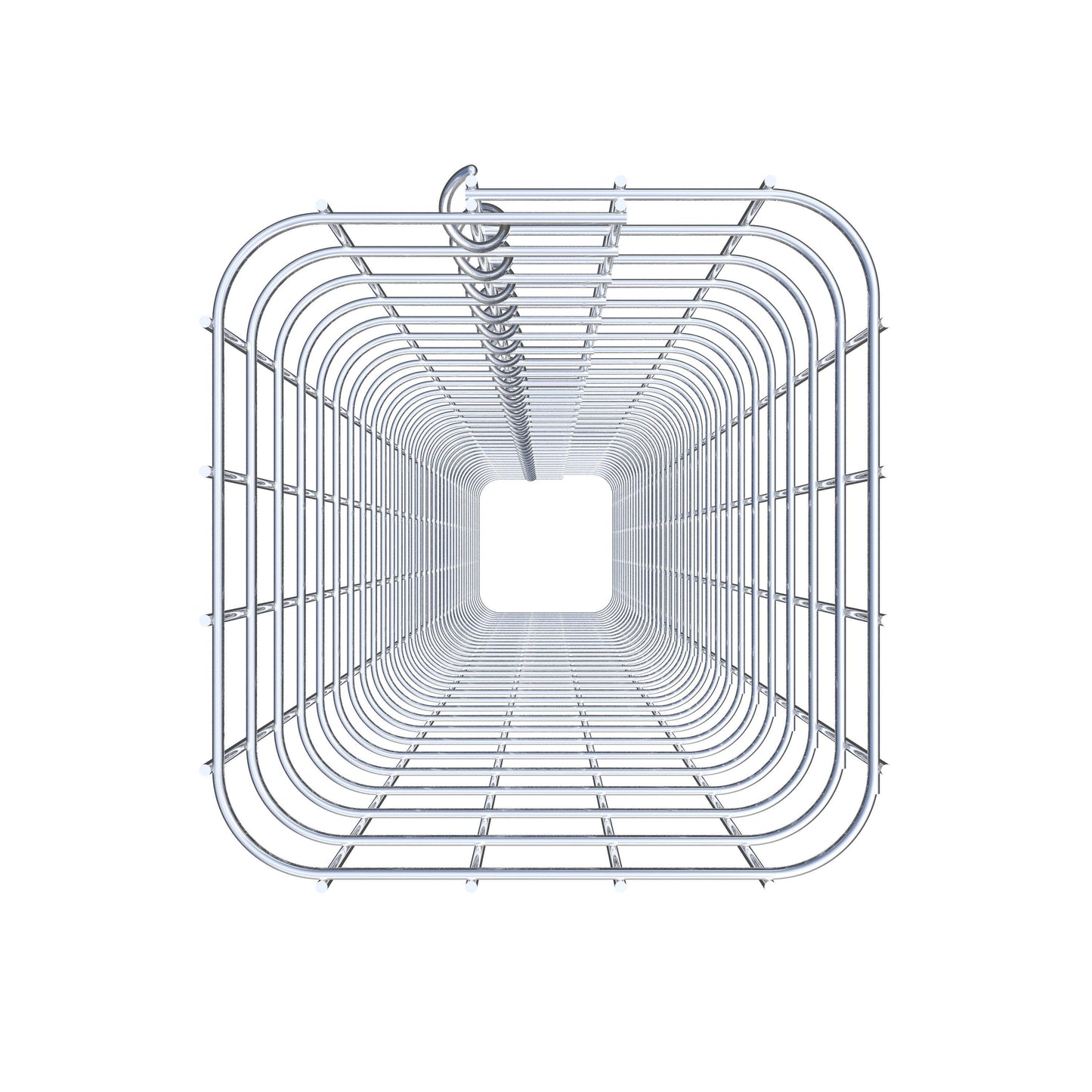 Schanskorf kolom 22 x 22 cm MW 5 x 5 cm vierkant