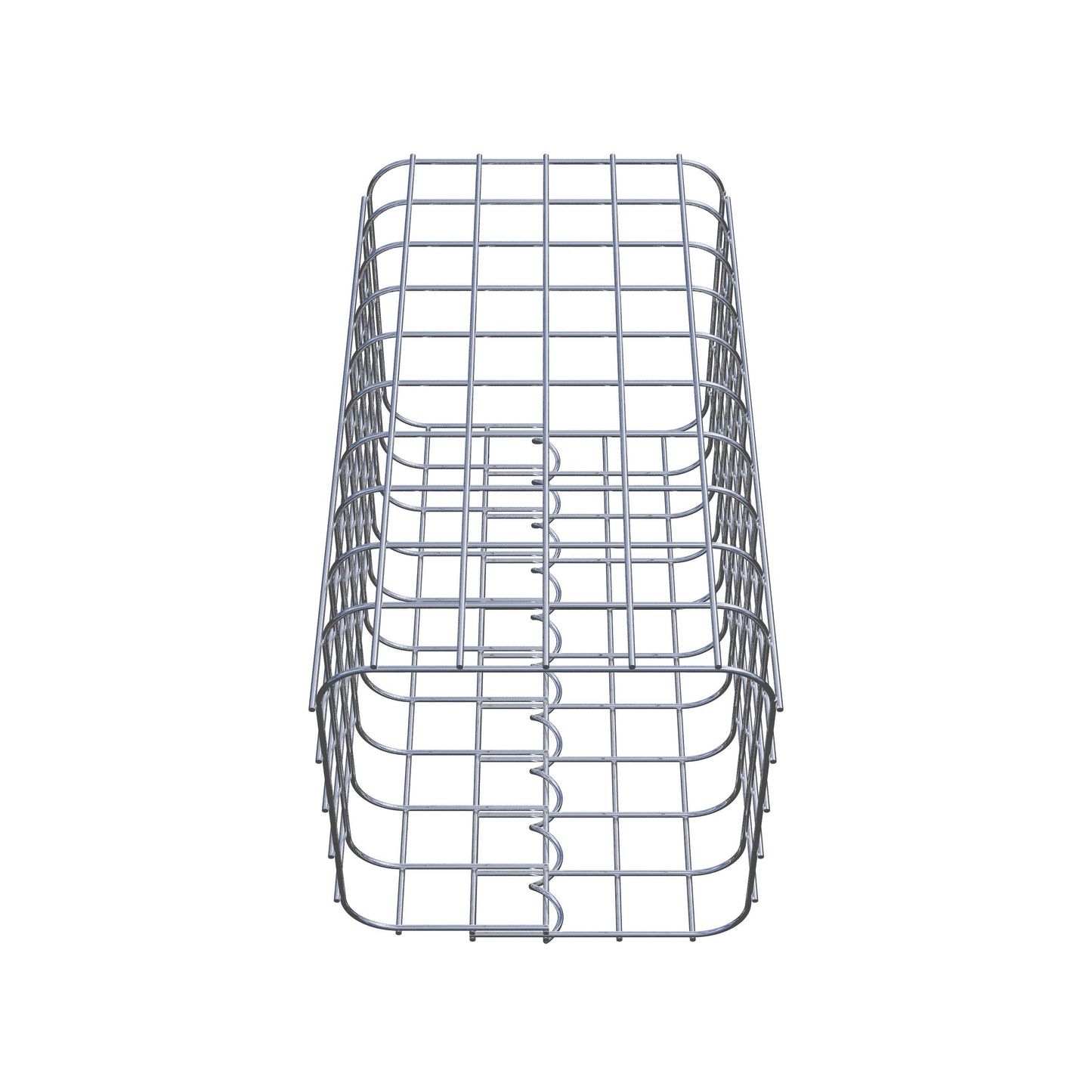 Schanskorfzuil 27 x 27 cm MW 5 x 5 cm vierkant