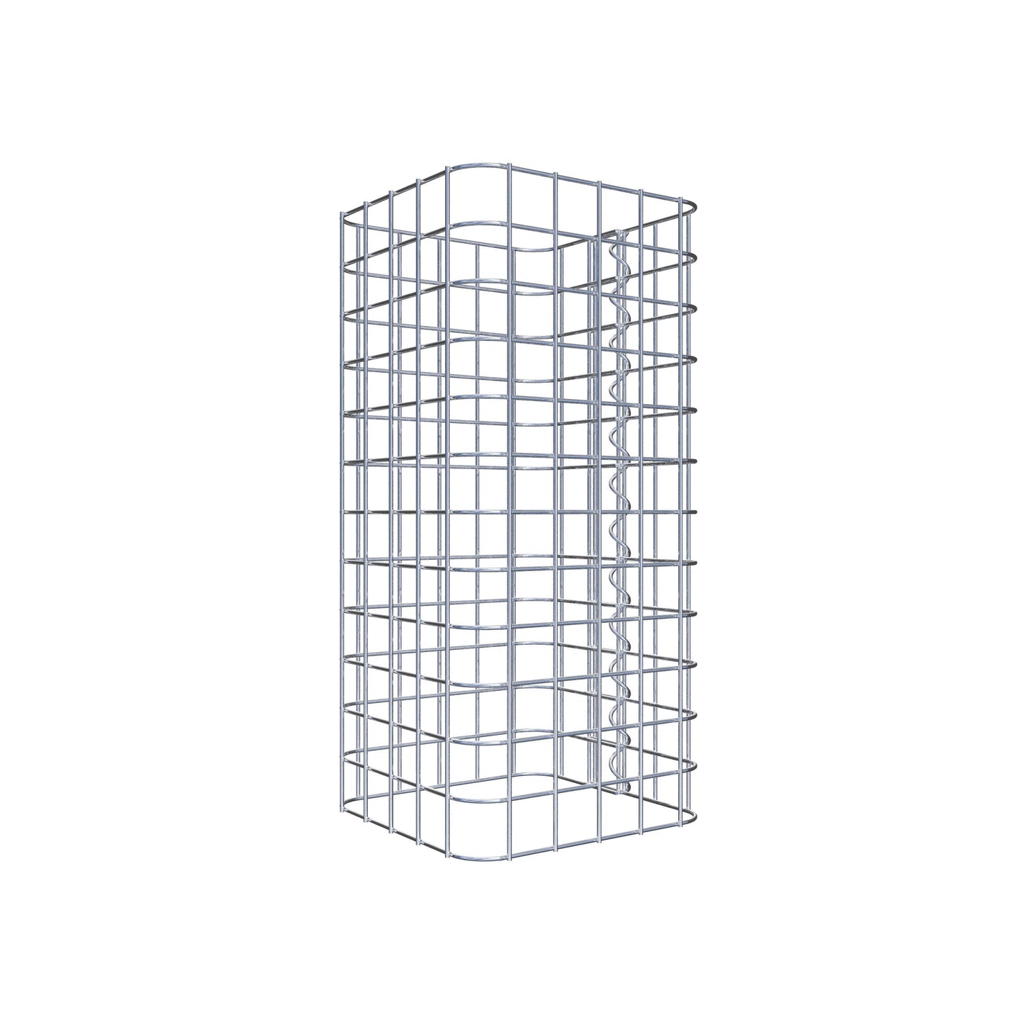 Schanskorfzuil 27 x 27 cm MW 5 x 5 cm vierkant