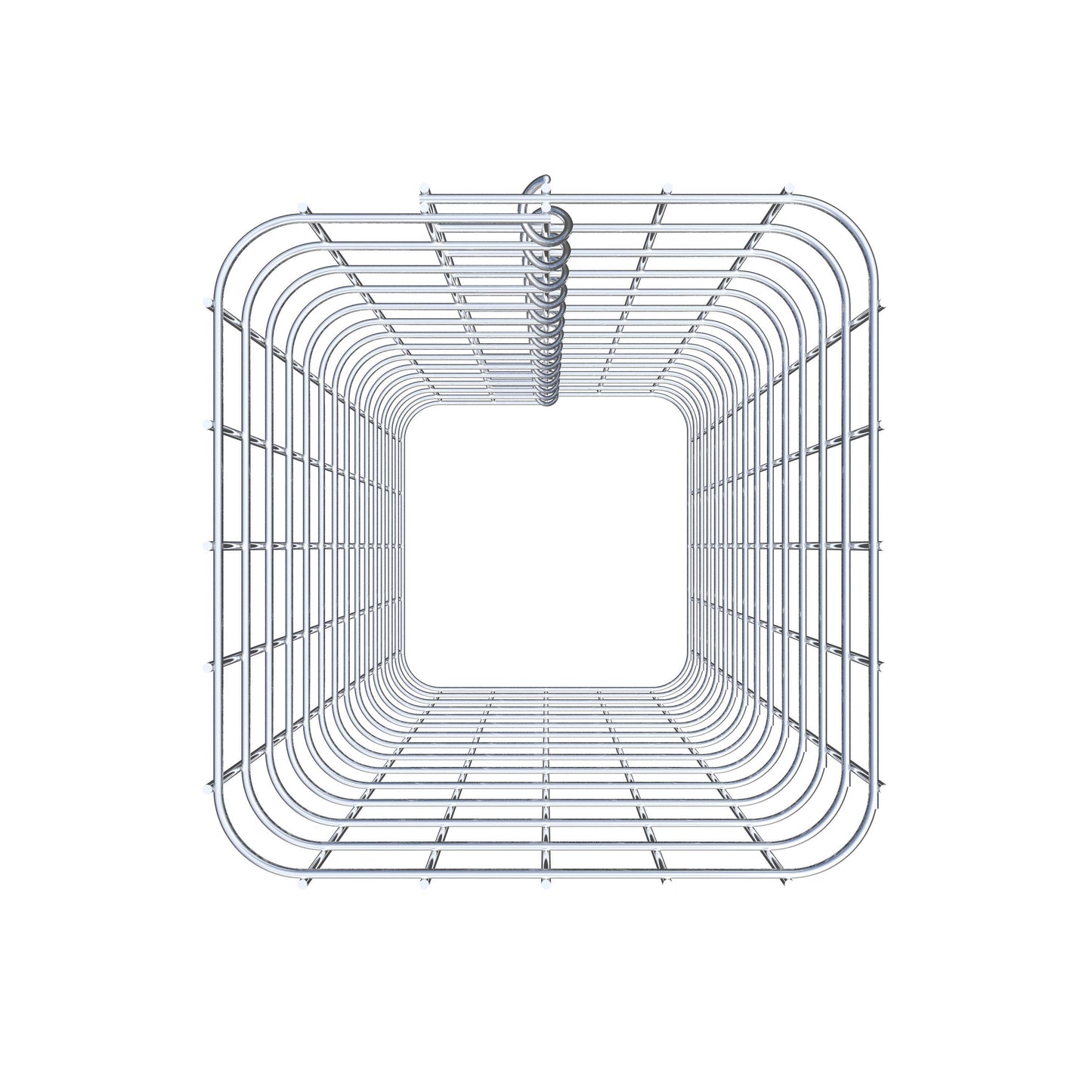 Schanskorfzuil 27 x 27 cm MW 5 x 5 cm vierkant