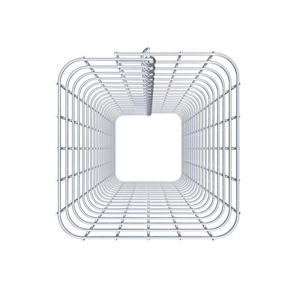 Schanskorfzuil 27 x 27 cm MW 5 x 5 cm vierkant