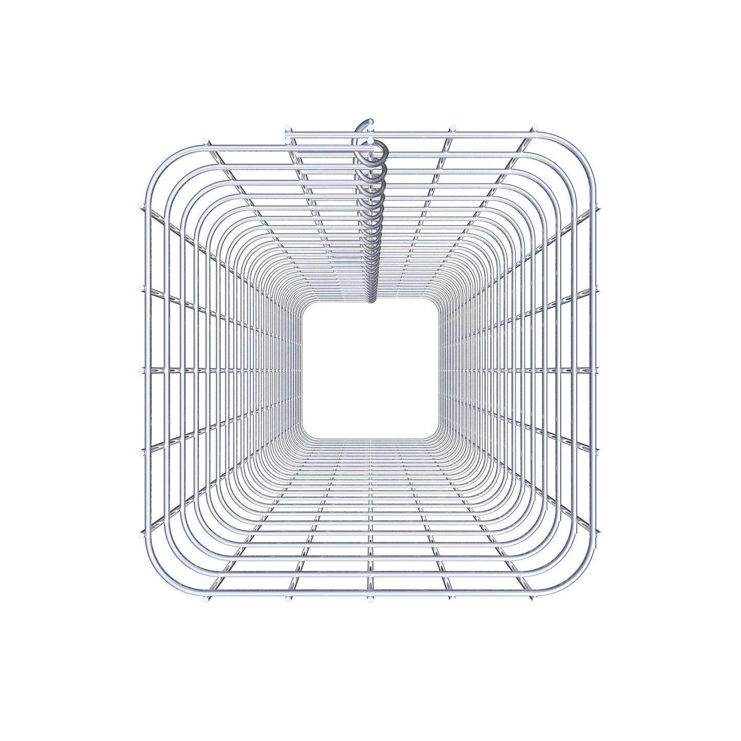 Schanskorfzuil 27 x 27 cm MW 5 x 5 cm vierkant