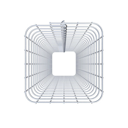 Schanskorfzuil 27 x 27 cm MW 5 x 5 cm vierkant