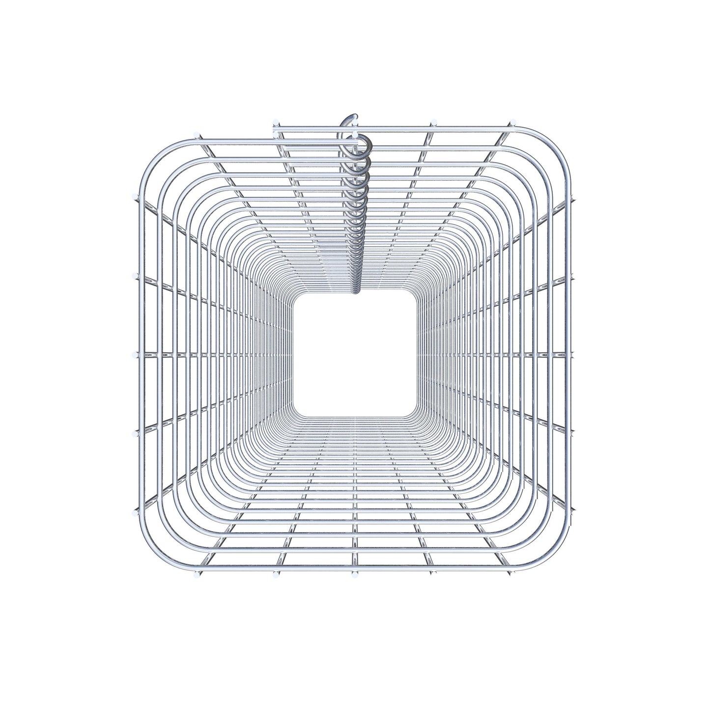 Schanskorfzuil 27 x 27 cm MW 5 x 5 cm vierkant