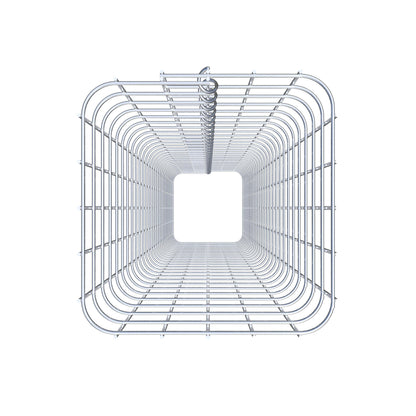 Schanskorfzuil 27 x 27 cm MW 5 x 5 cm vierkant