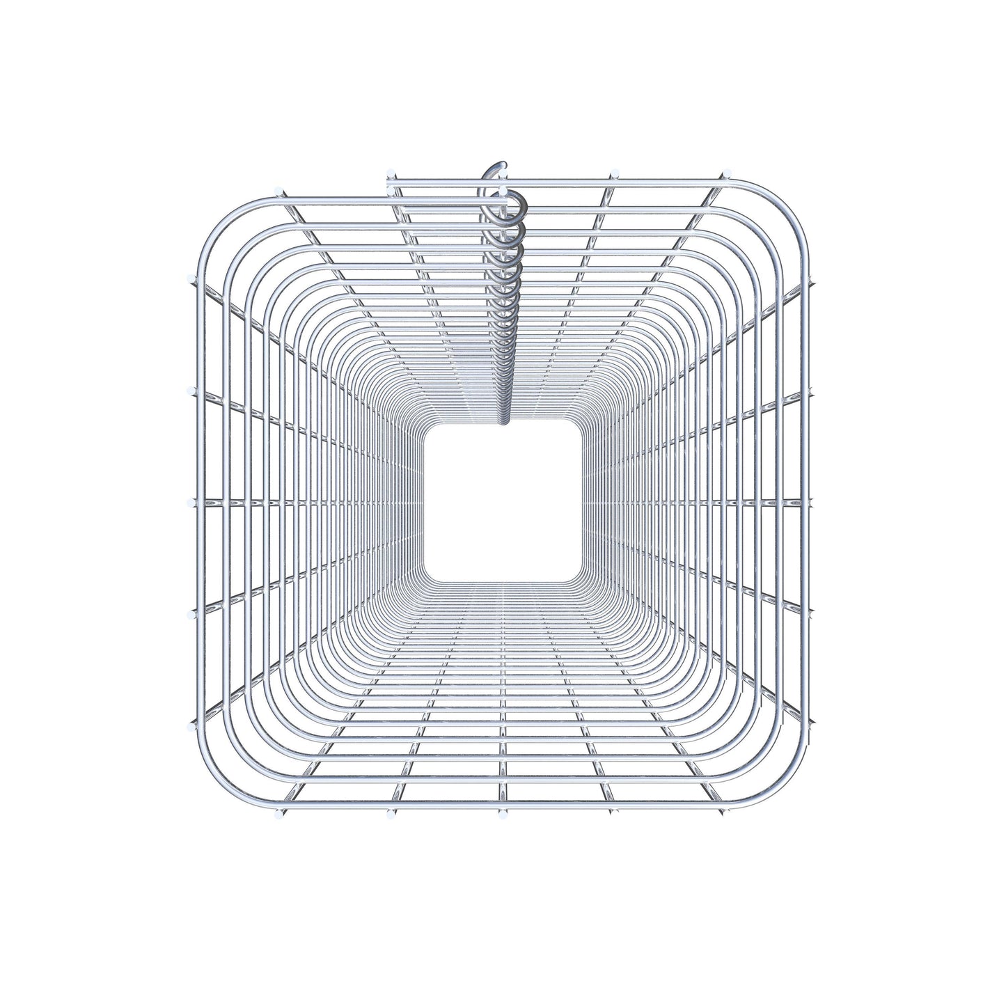 Schanskorfzuil 27 x 27 cm MW 5 x 5 cm vierkant