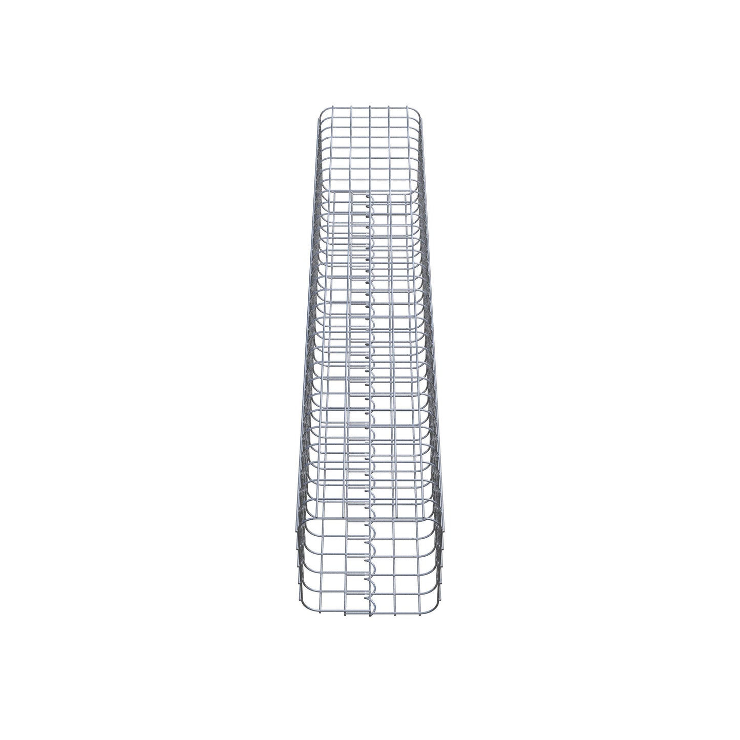 Schanskorfzuil 27 x 27 cm MW 5 x 5 cm vierkant