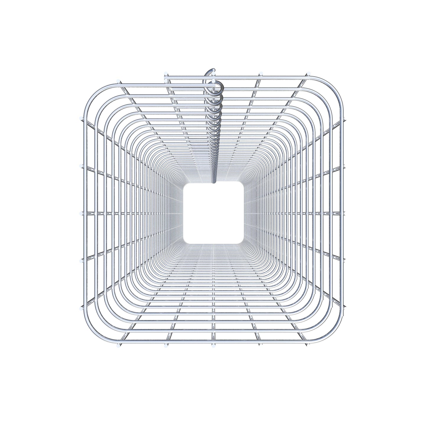 Schanskorfzuil 27 x 27 cm MW 5 x 5 cm vierkant