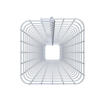 Schanskorfzuil 27 x 27 cm MW 5 x 5 cm vierkant