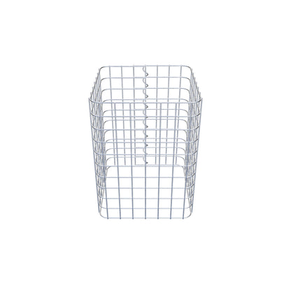 Colonne de gabion 37 x 37 cm MW 5 x 5 cm carré