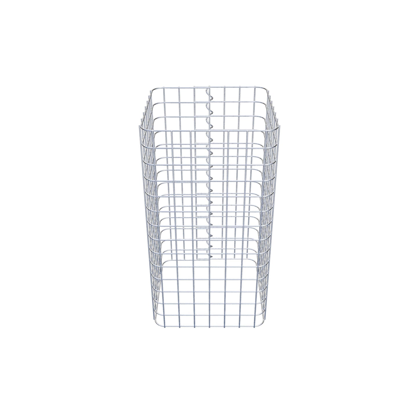 Colonne de gabion 37 x 37 cm MW 5 x 5 cm carré