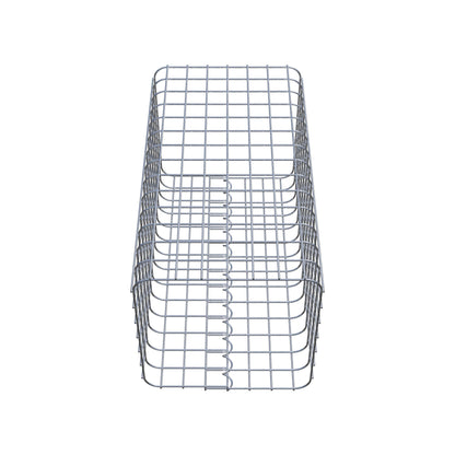 Colonne de gabion 37 x 37 cm MW 5 x 5 cm carré