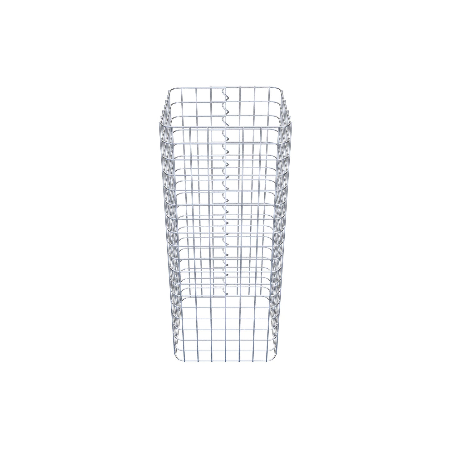 Colonne de gabion 37 x 37 cm MW 5 x 5 cm carré