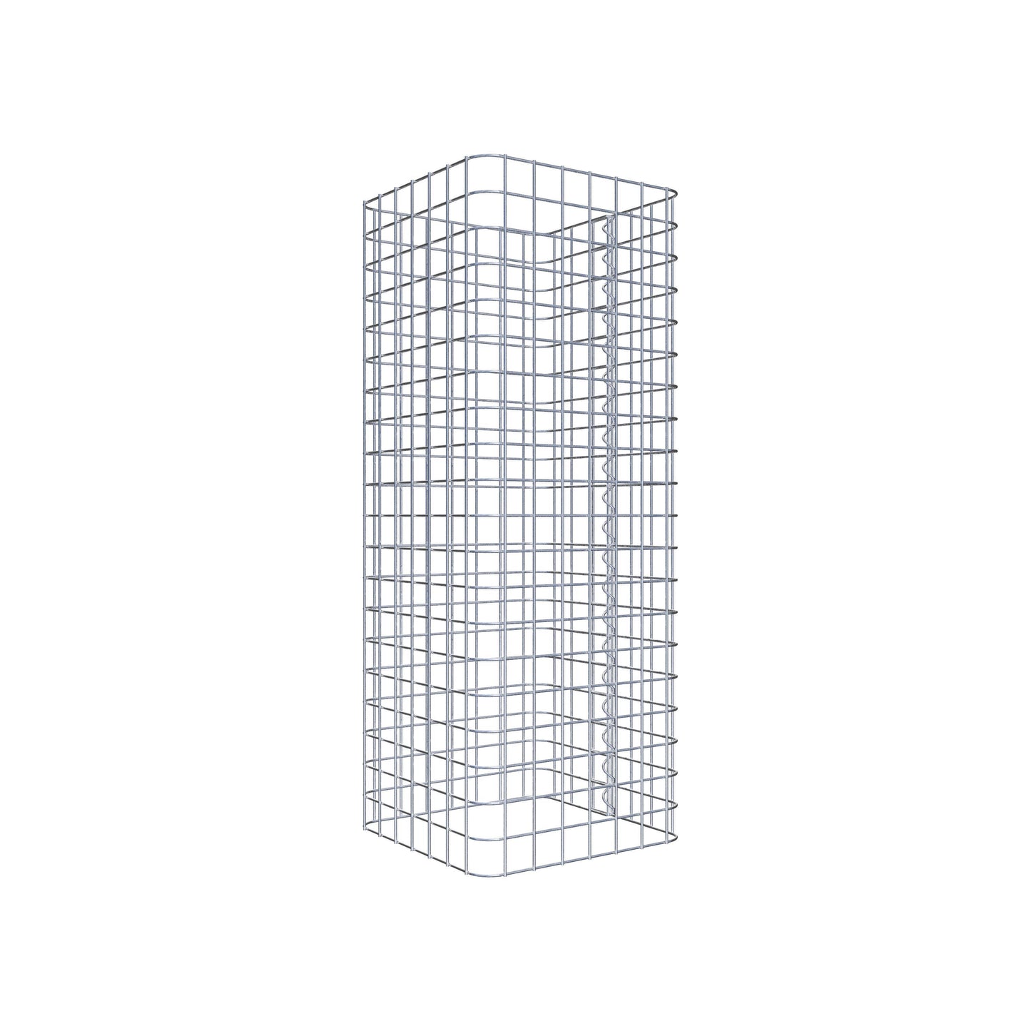 Colonne de gabion 37 x 37 cm MW 5 x 5 cm carré
