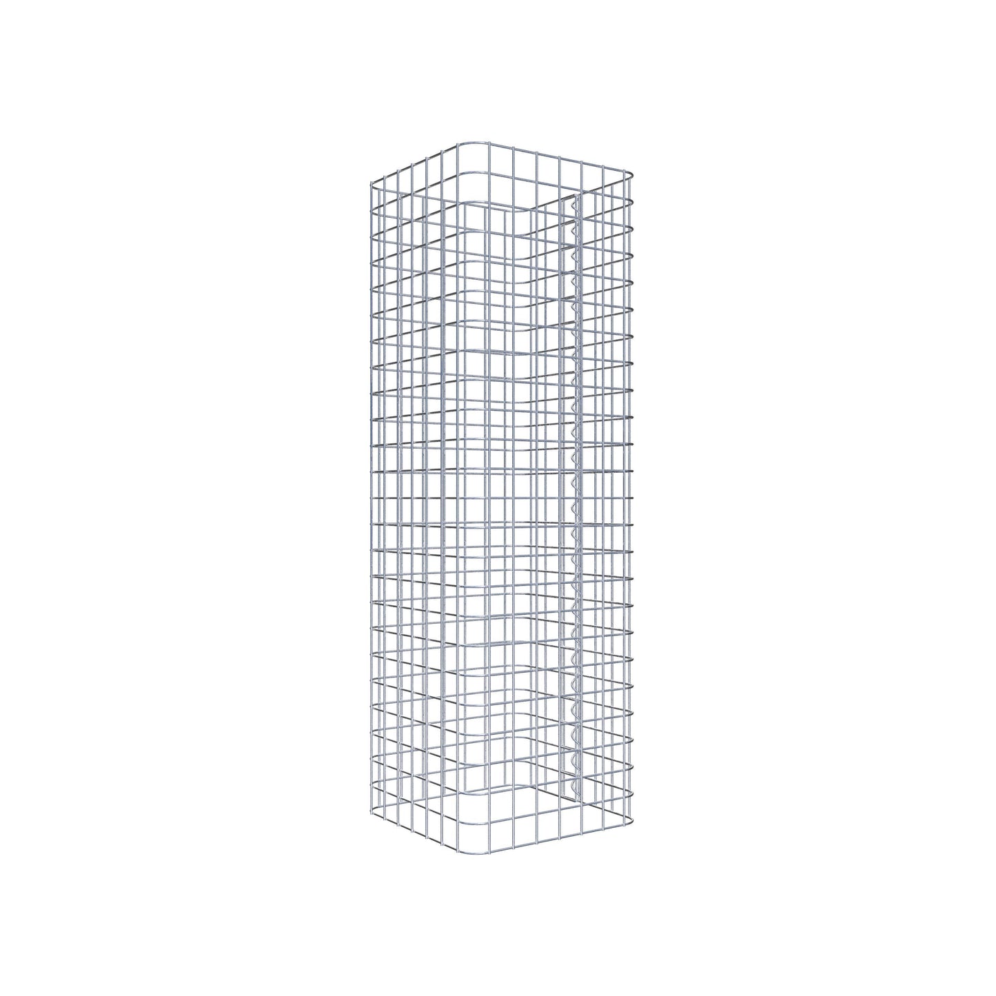 Colonne de gabion 37 x 37 cm MW 5 x 5 cm carré