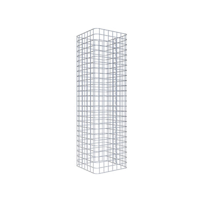 Colonne de gabion 37 x 37 cm MW 5 x 5 cm carré