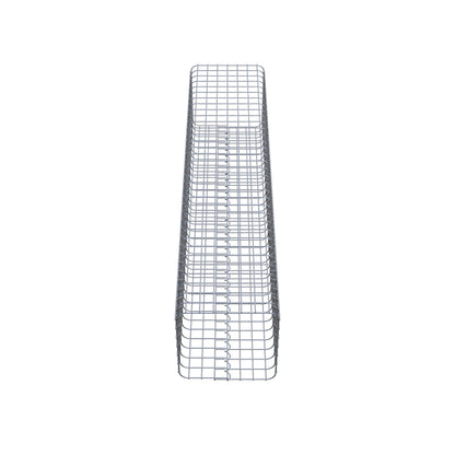 Colonne de gabion 37 x 37 cm MW 5 x 5 cm carré