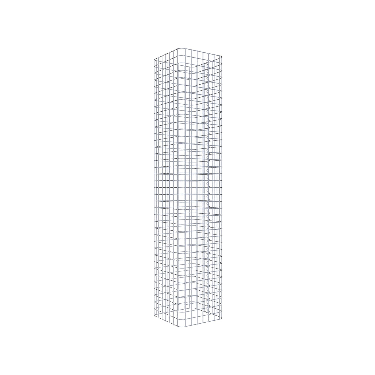 Colonne de gabion 37 x 37 cm MW 5 x 5 cm carré