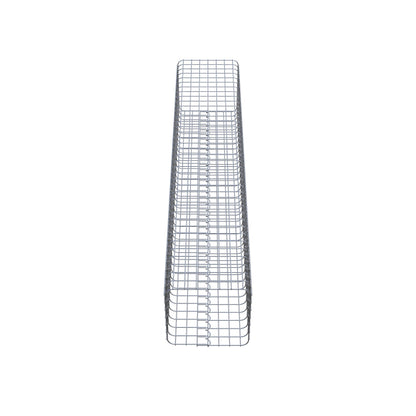 Colonne de gabion 37 x 37 cm MW 5 x 5 cm carré