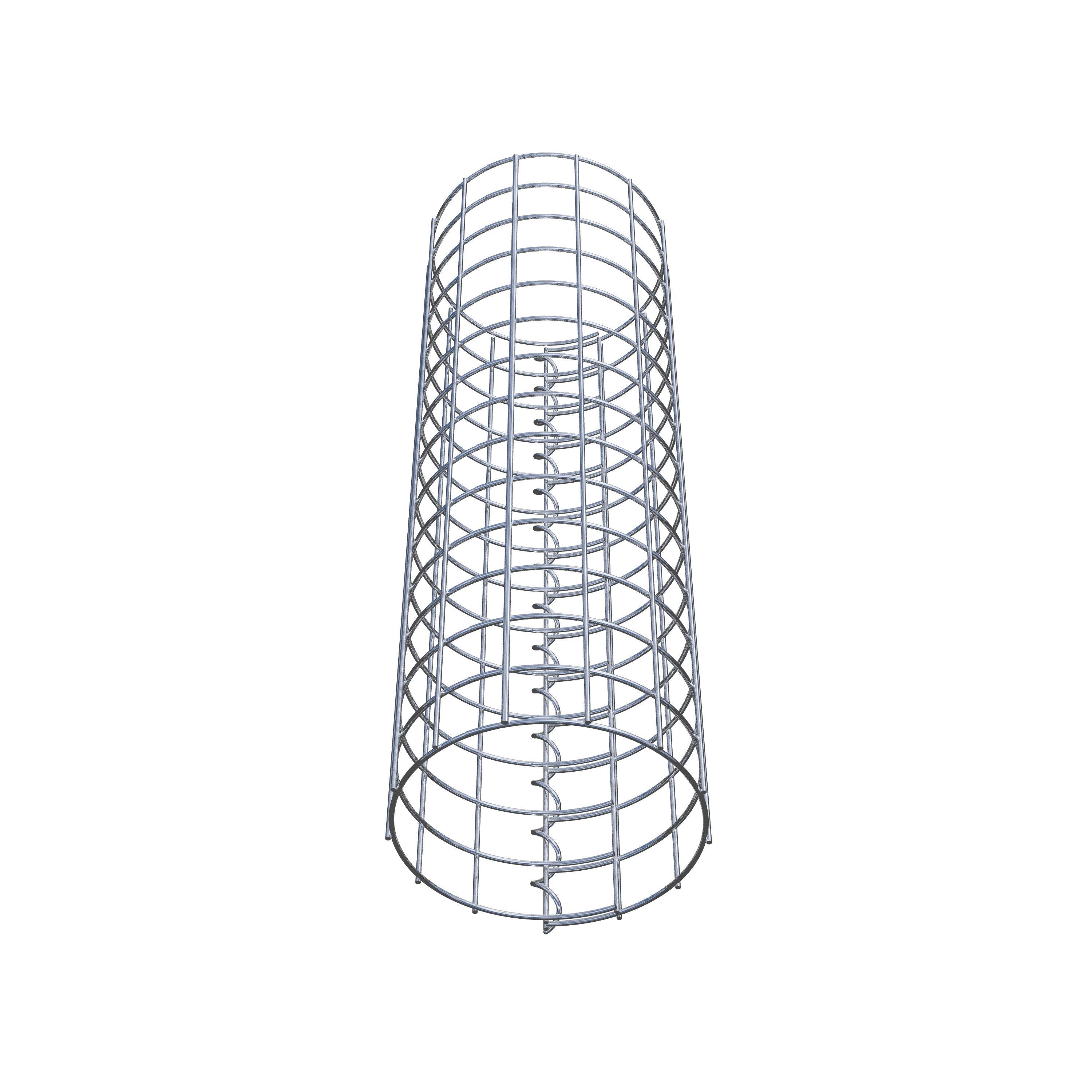 Colonna di gabbioni diametro 22 cm MW 5 x 5 cm rotonda