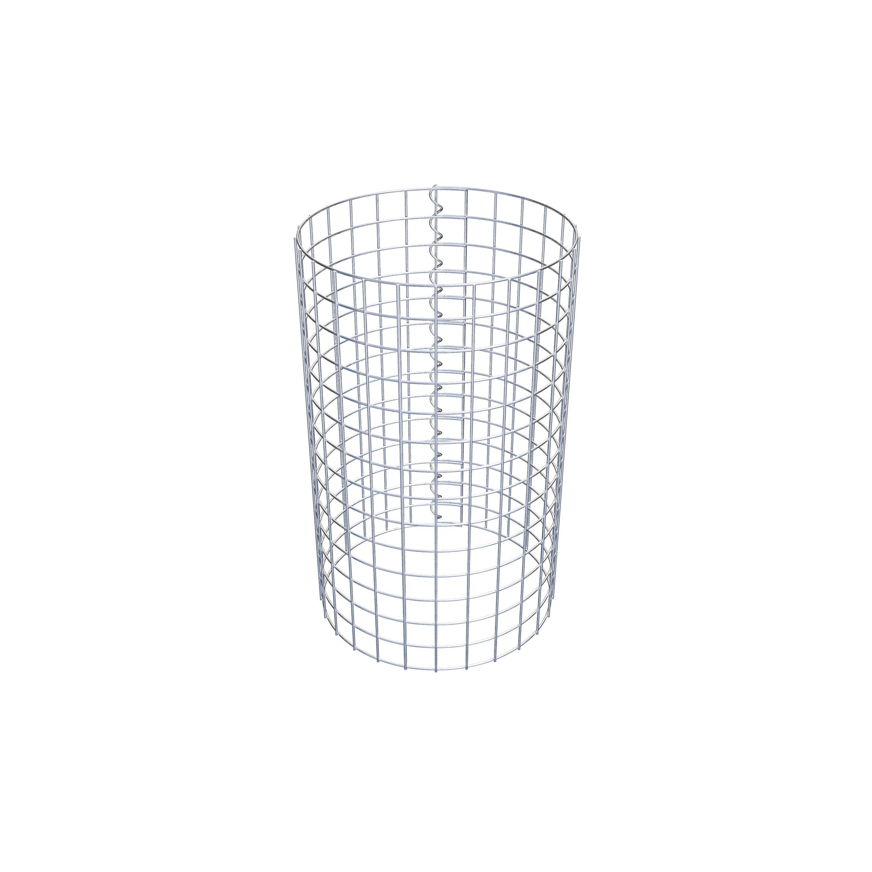 Gabionensäule Durchmesser 42 cm MW 5 x 5 cm rund