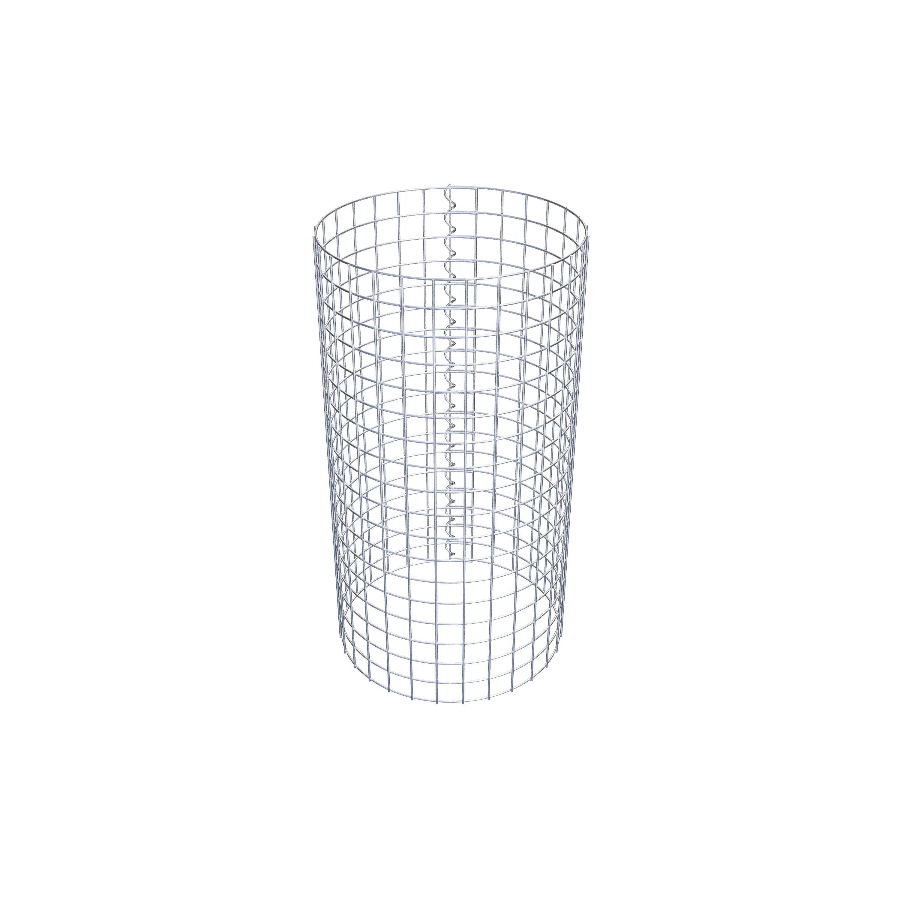 Gabionensäule Durchmesser 47 cm MW 5 x 5 cm rund