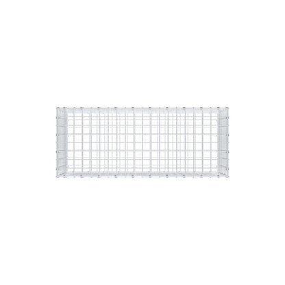 Gabion 100 cm x 40 cm x 40 cm (L x H x P), mailles 5 x 5 cm, anneau en spirale