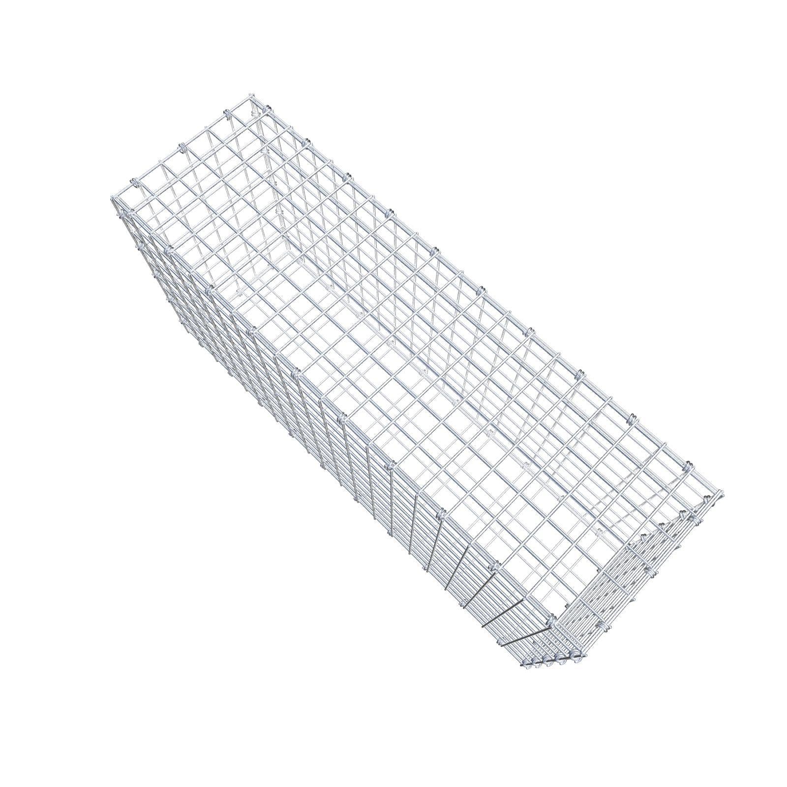 Gabion 100 cm x 50 cm x 30 cm (L x H x D), mesh size 5 x 5 cm, spiral ring