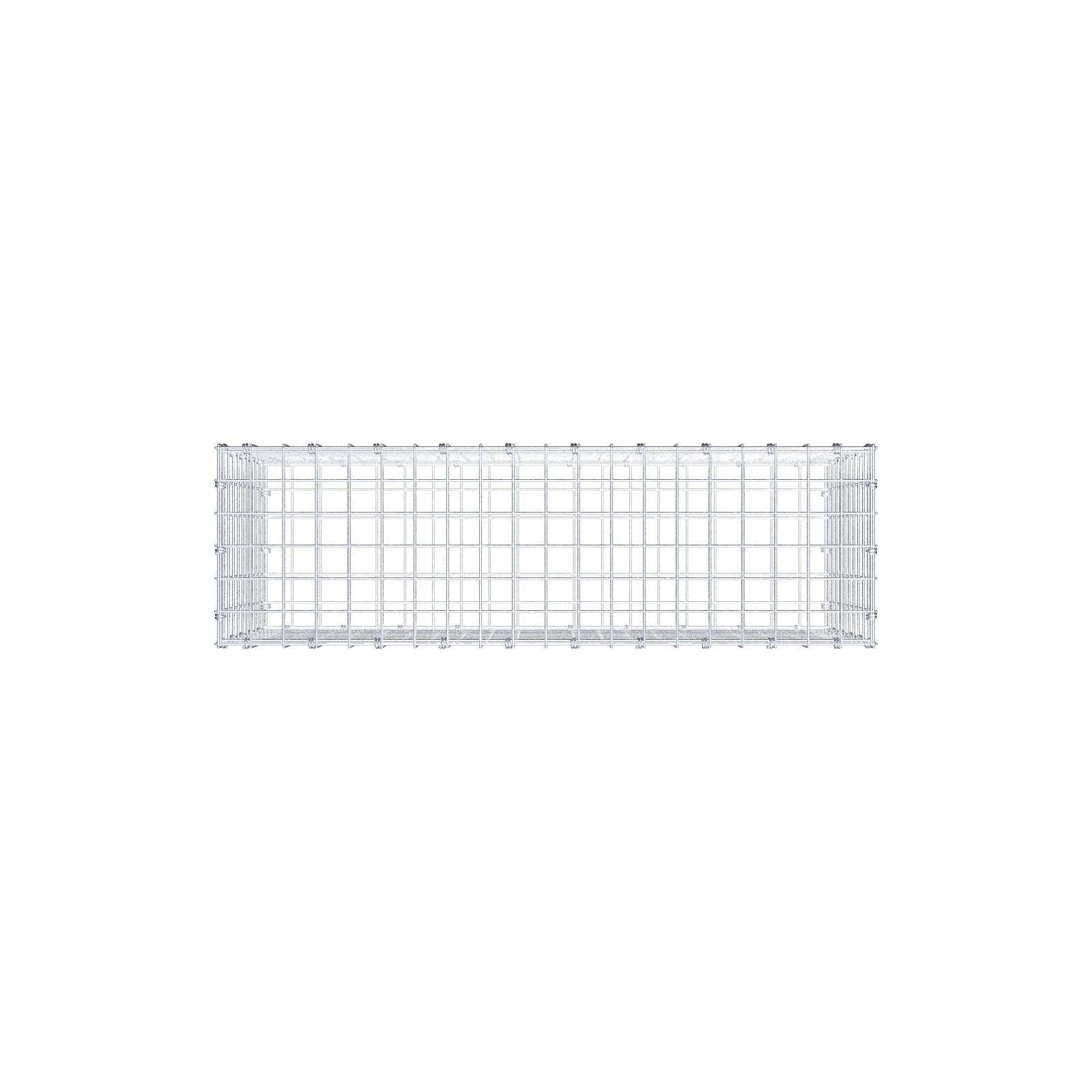 Gabion 100 cm x 50 cm x 30 cm (L x H x D), mesh size 5 x 5 cm, spiral ring
