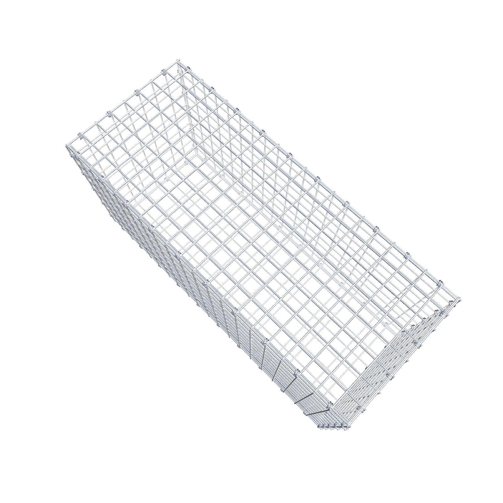Gabion 100 cm x 50 cm x 40 cm (L x H x D), mesh size 5 x 5 cm, spiral ring