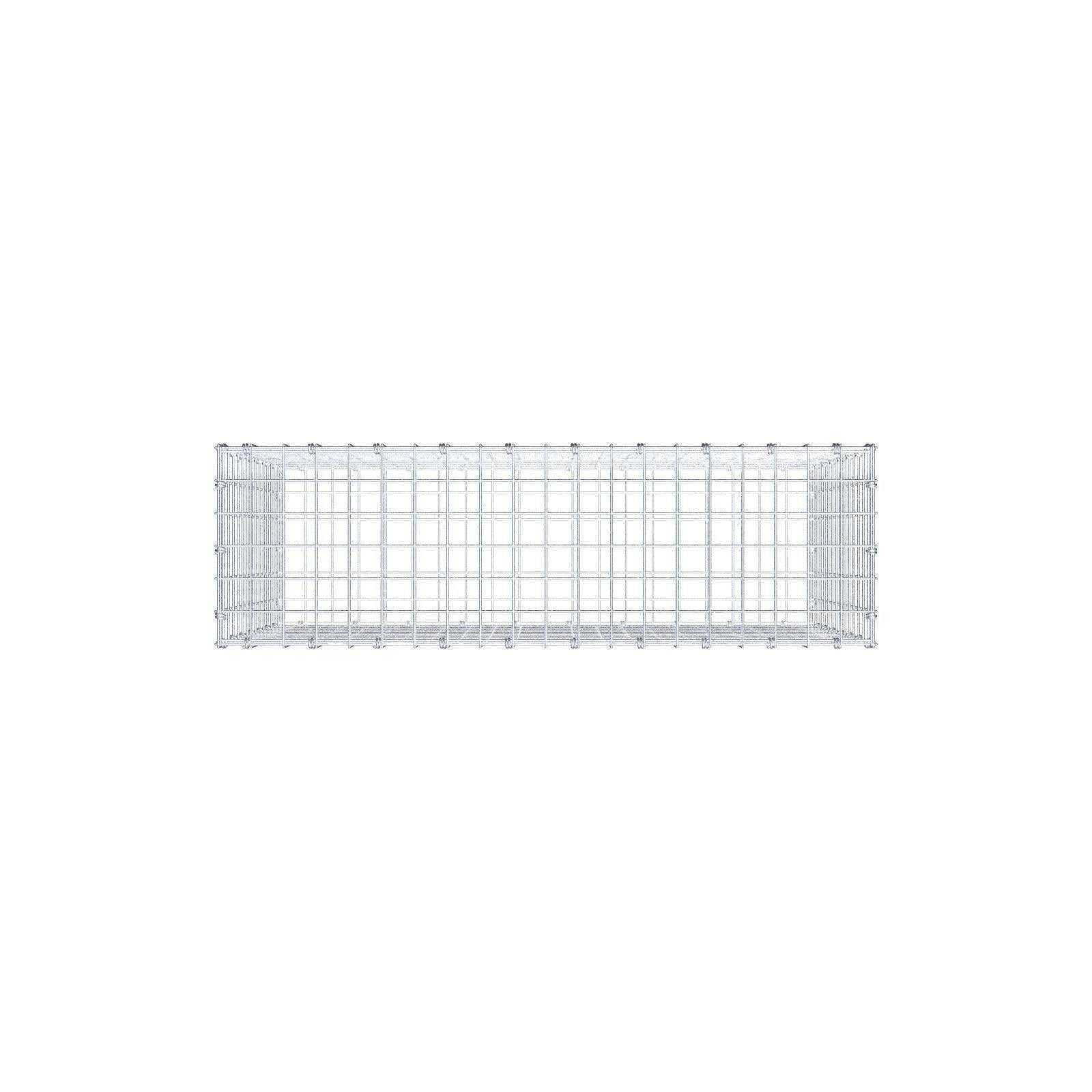 Gabion 100 cm x 70 cm x 30 cm (L x H x D), mesh size 5 x 5 cm, spiral ring