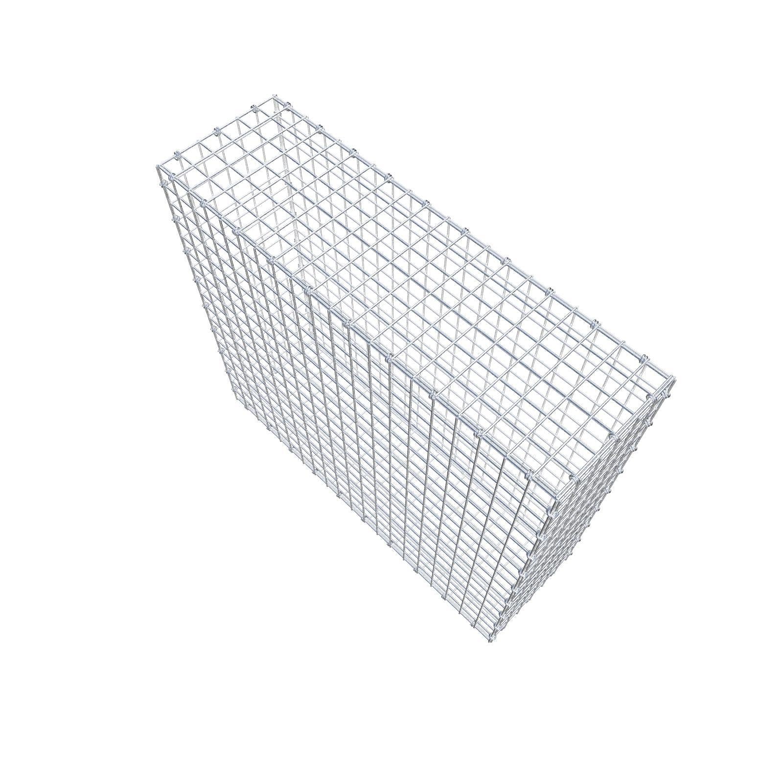 Gabion 100 cm x 90 cm x 30 cm (L x H x D), mesh size 5 x 5 cm, spiral ring
