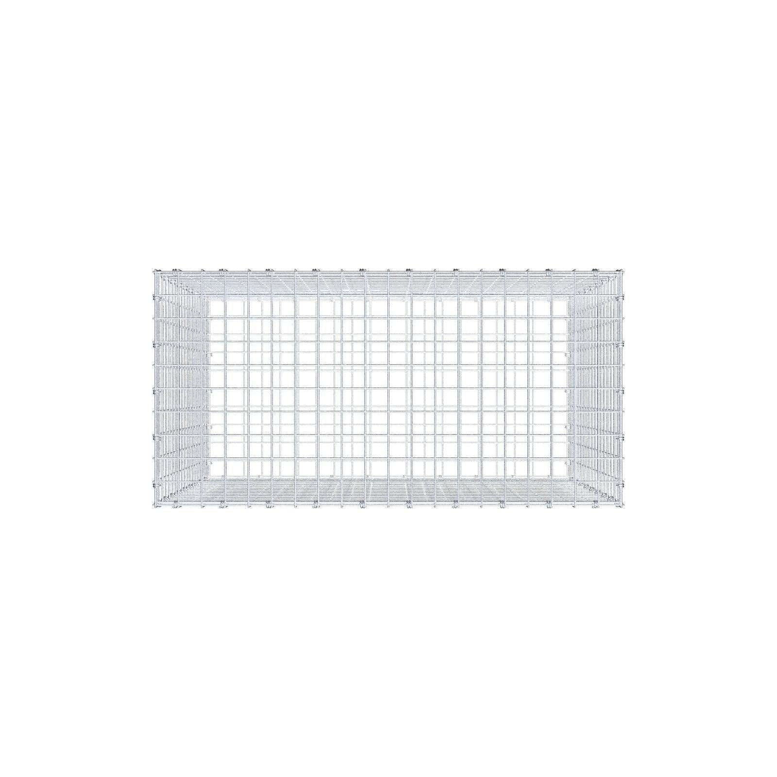 Gabbione 100 cm x 90 cm x 50 cm (L x H x P), maglia 5 x 5 cm, anello a spirale