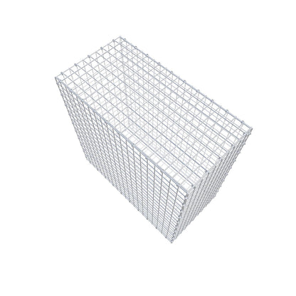 Gabion 100 cm x 100 cm x 50 cm (L x H x P), mailles 5 x 5 cm, anneau en spirale