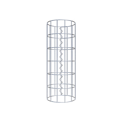 Gabionpelare diameter 22 cm, MW 5 x 10 cm rund