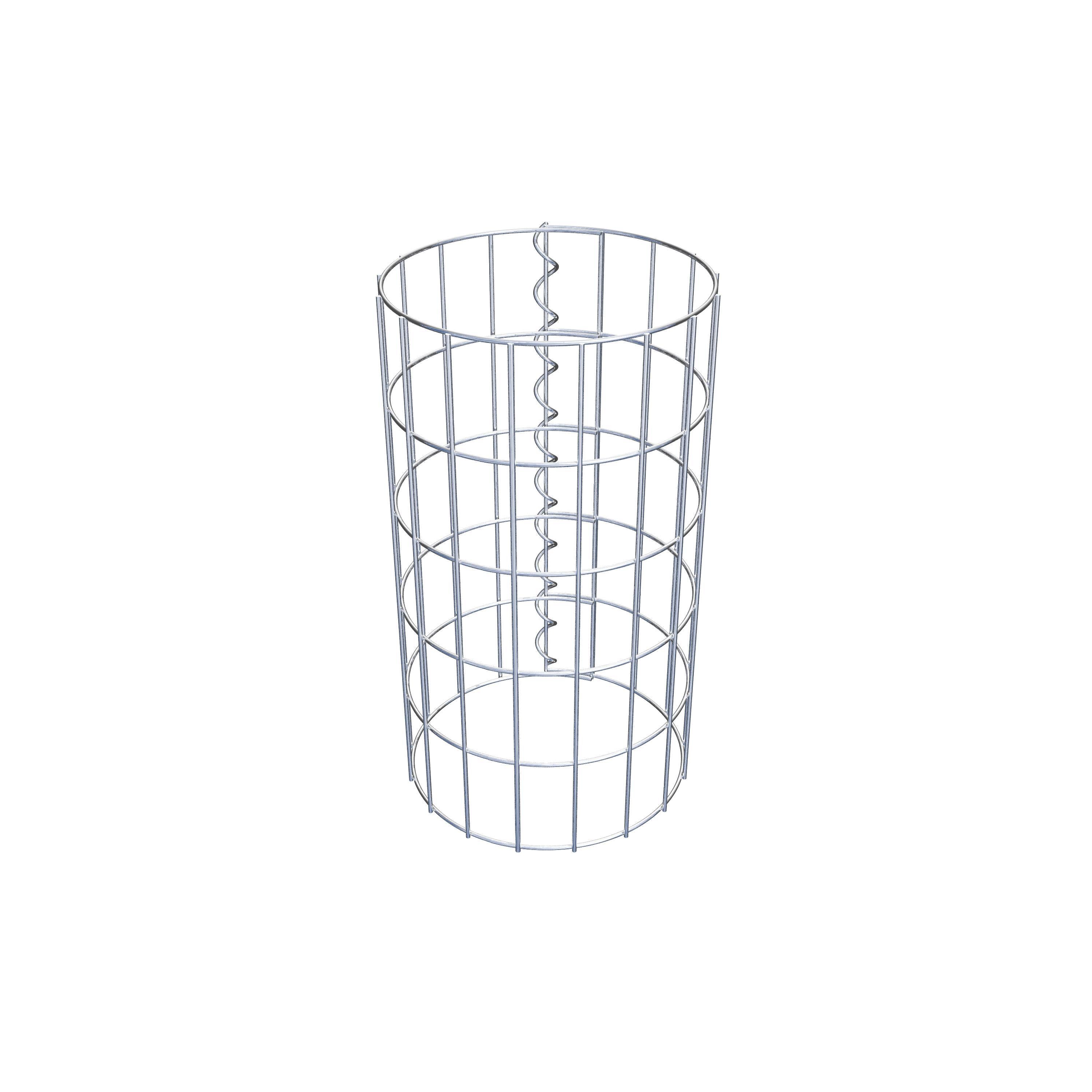 Gabionensäule Durchmesser 27 cm, MW 5 x 10 cm rund