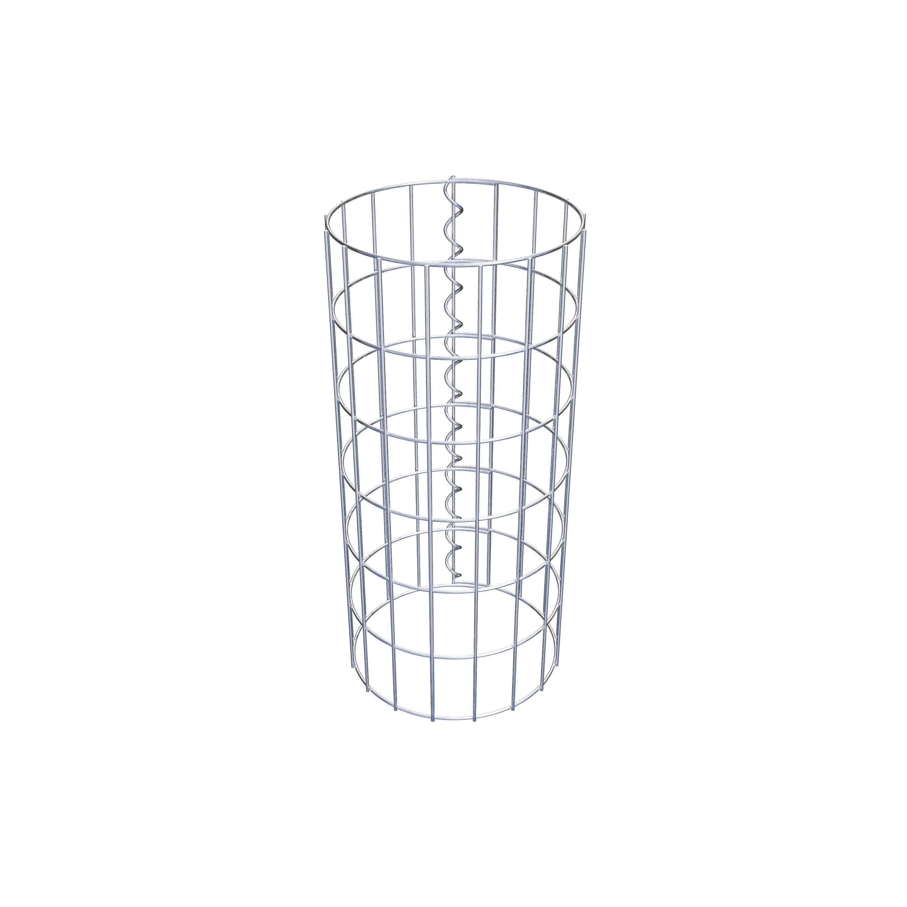 Gabionensäule Durchmesser 27 cm, MW 5 x 10 cm rund