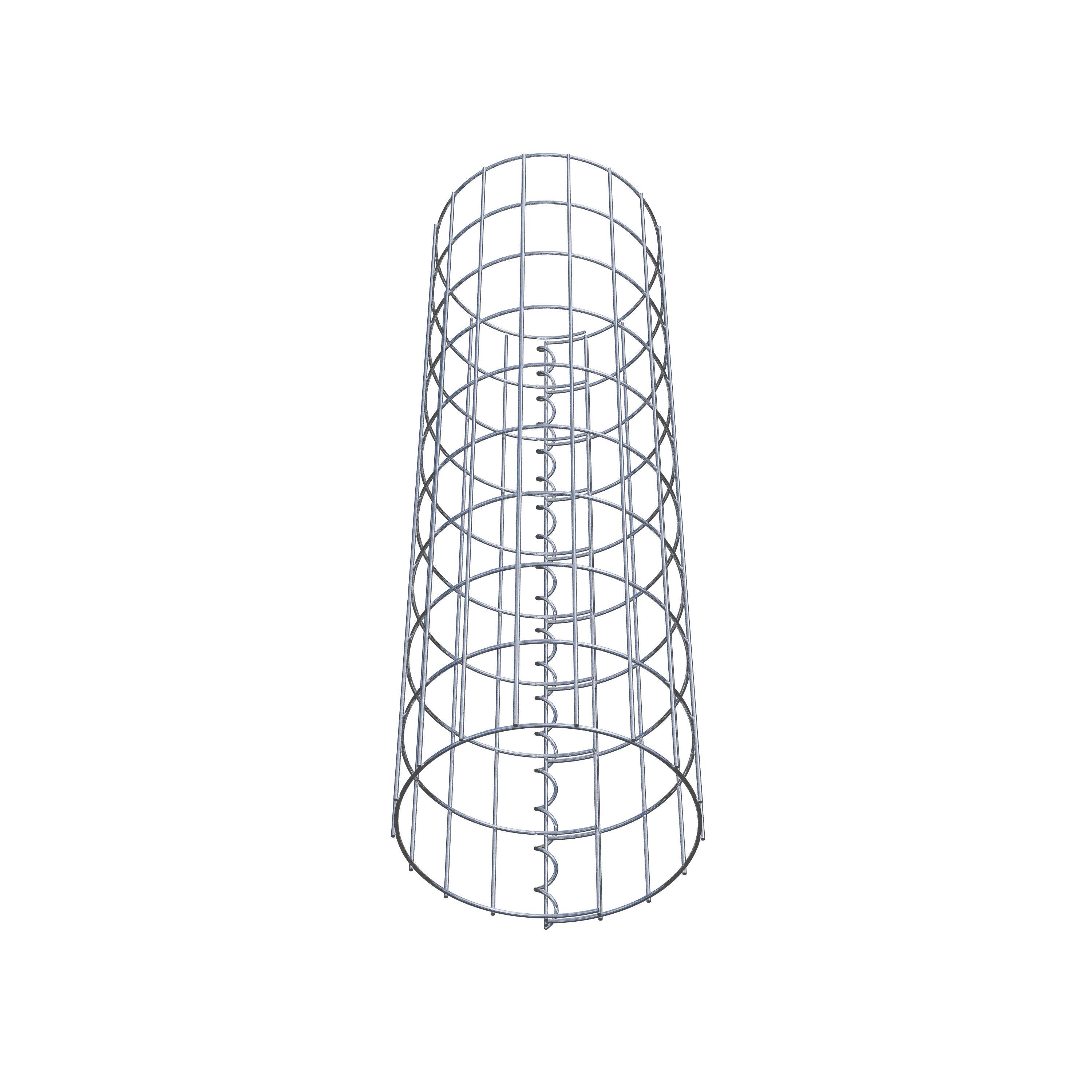 Gabionensäule Durchmesser 27 cm, MW 5 x 10 cm rund