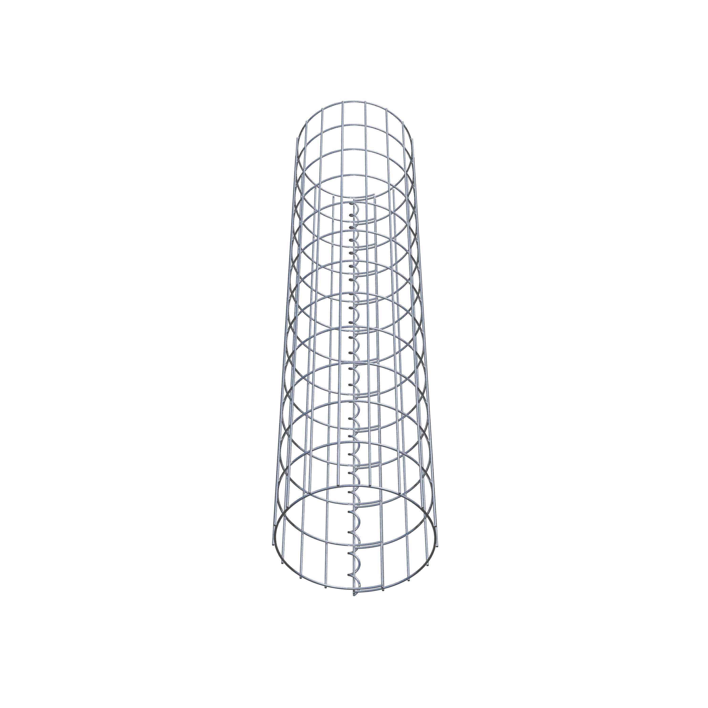 Colonna di gabbioni diametro 27 cm, MW 5 x 10 cm rotonda