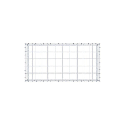 Schanskorf 100 cm x 30 cm x 50 cm (L x H x D), maaswijdte 10 x 10 cm, spiraalring