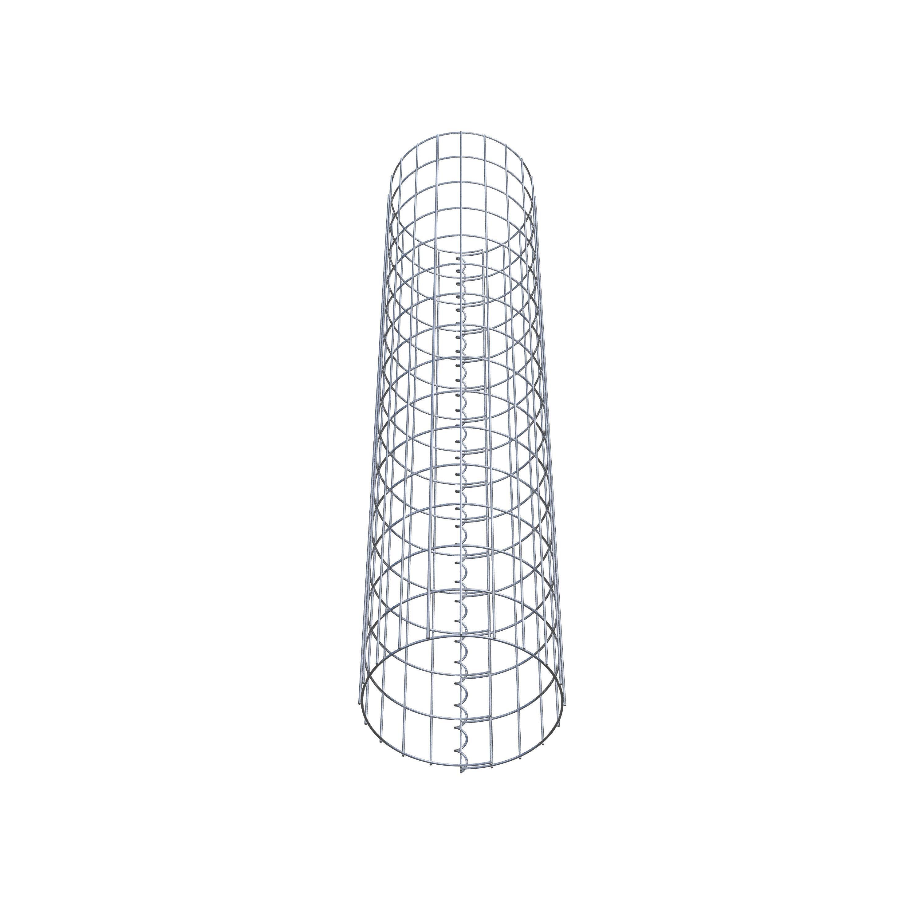 Gabionensäule Durchmesser 32 cm, MW 5 x 10 cm rund