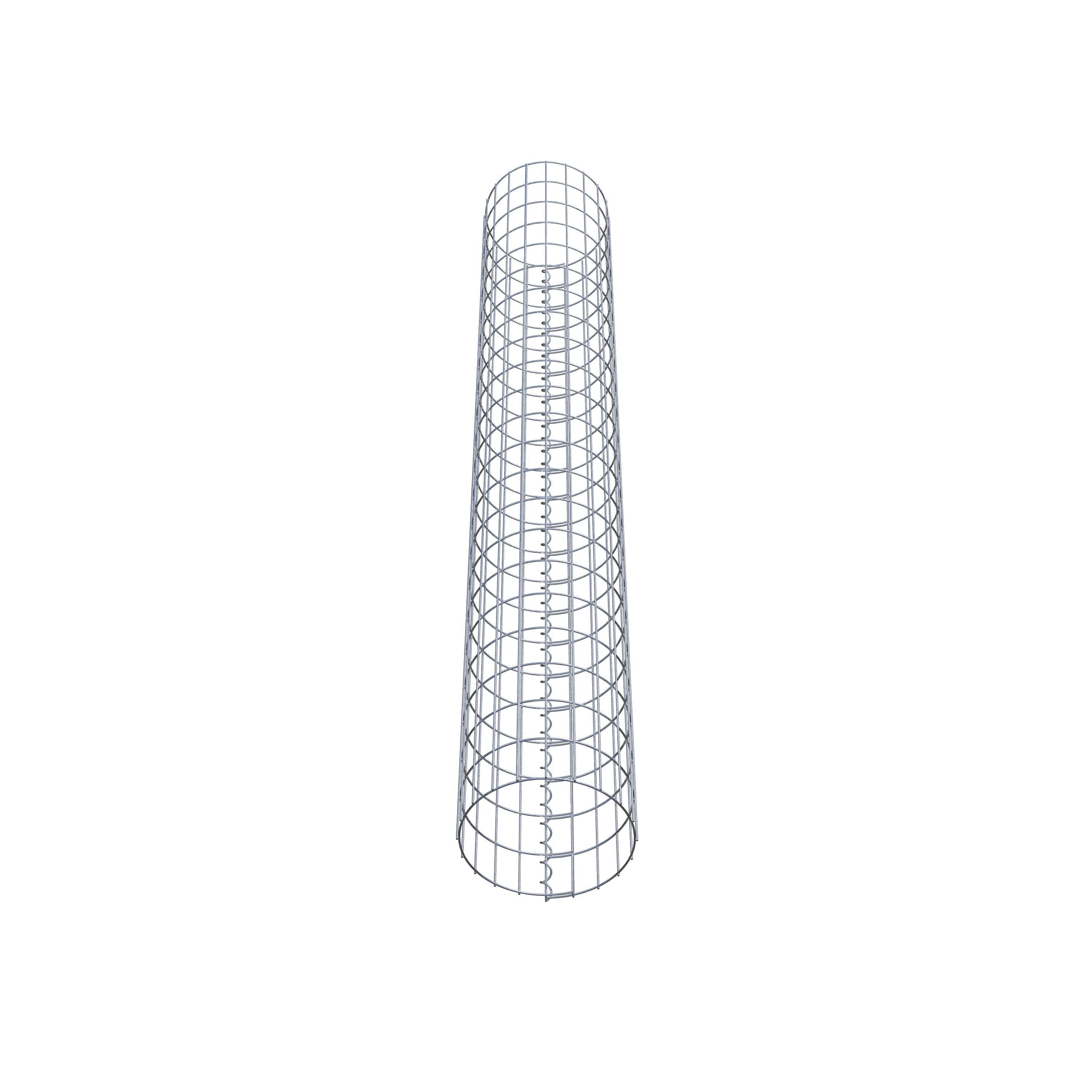 Gabionensäule Durchmesser 32 cm, MW 5 x 10 cm rund